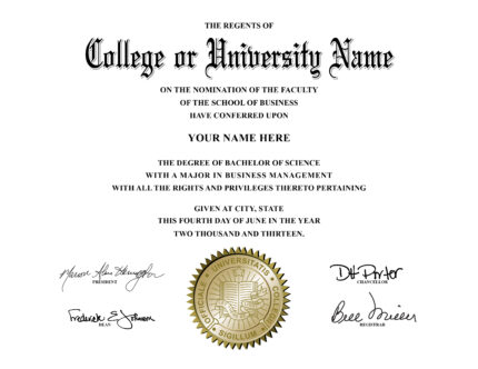 College Diploma 3